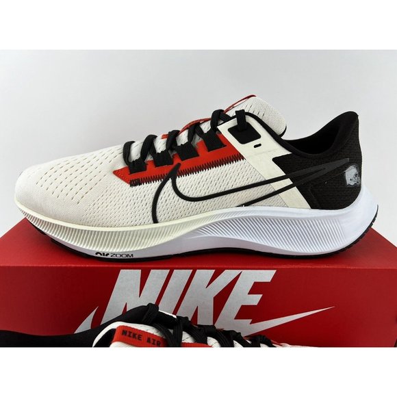 Nike Air Zoom Pegasus 38 NFL Cleveland Browns Men's Size 12 Sneakers NO SHOW BOX - Picture 6 of 12